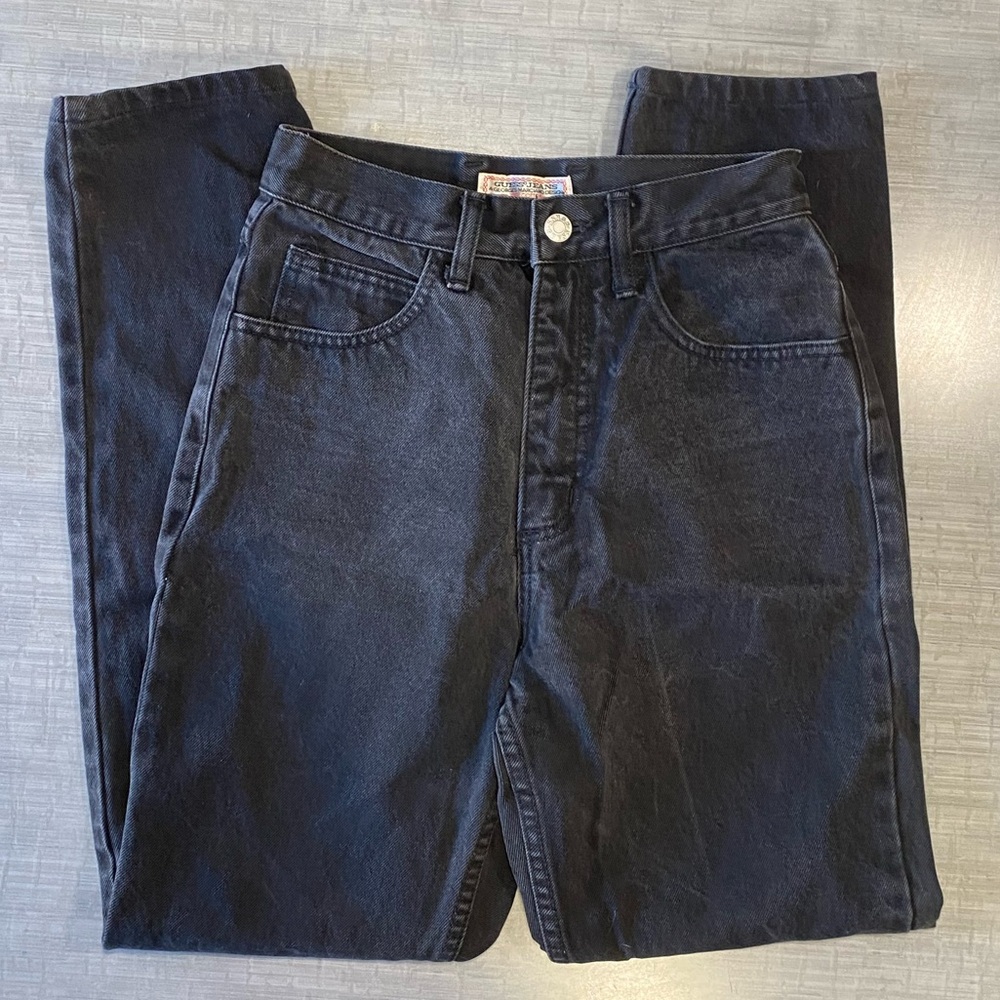 Vintage Guess Black denim